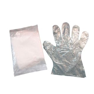 Transparent PE Gloves (Large)