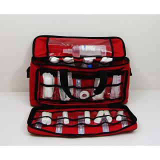 MAKEUP First Aid Kit Bag L - Borsa porta medicinali da viaggio Pronto  soccorso, rosso 20x14x10 cm