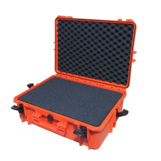First Aid Box plastic "Pharma Waterproof Pharma Box" orange  - foam pads