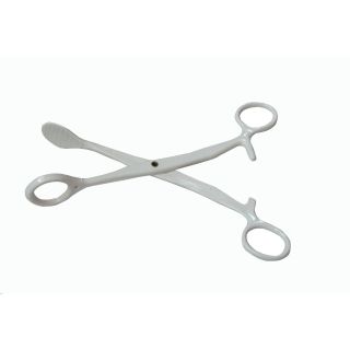 Plastic Tongue Forceps 13cm - 