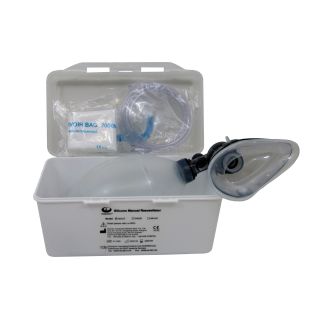 Resuscitator Bag SILICONE with Mask No5 (Adult)