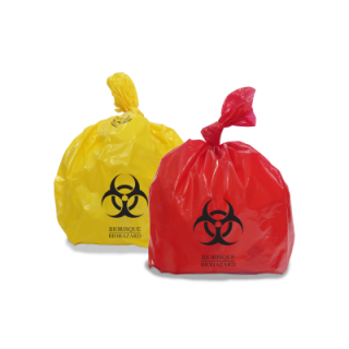 Infectious waste bags